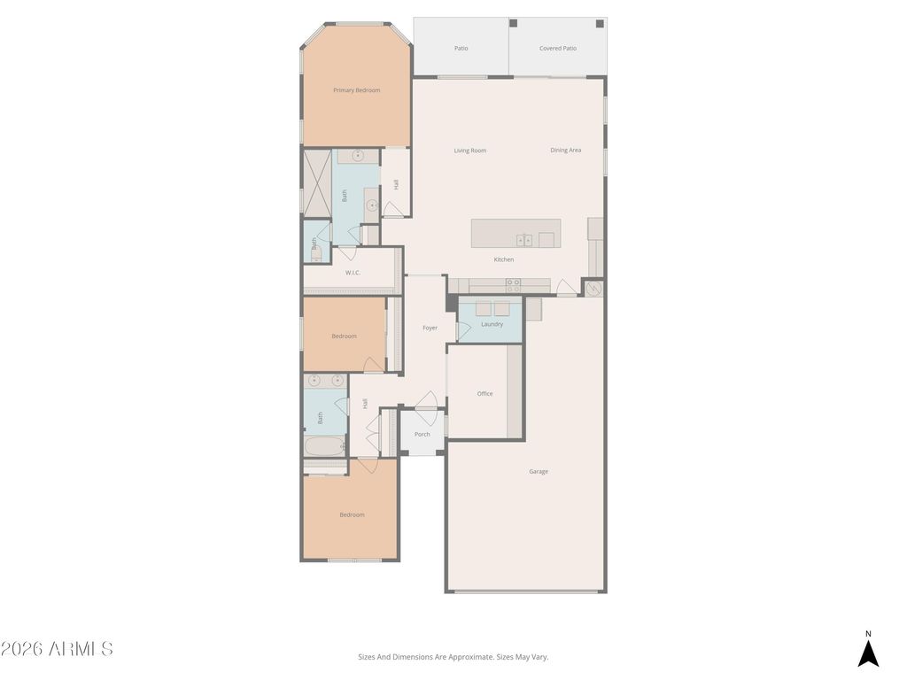 Photo of 16922 W Woodlands Avenue, Goodyear, AZ 85338 (MLS # 6986319)