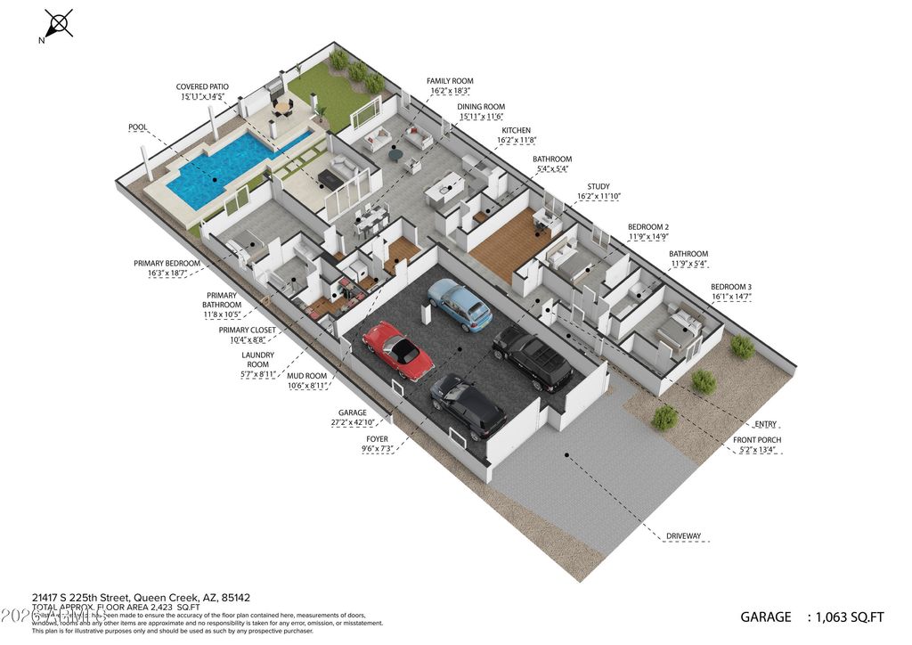 Photo of 21417 S 225th Street, Queen Creek, AZ 85142 (MLS # 6990137)