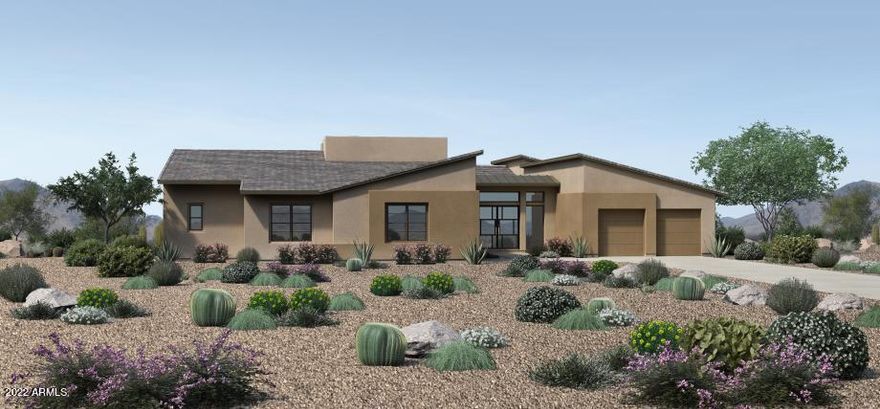 STUNNING PLAN w/ AWARD-WINNING CONTEMPORARY DESIGN CAN BE YOURS at  RANCH GASTE ESTATES in NORTH SCOTTSDALE! You'll enjoy oceans of mountain views from every direction in this Resort Style Home! Select your Interior finishes at the Toll Brothers Design Studio to personalize it to your every whim! This home has an interior Courtyard nestled under the stars, magnificent 10' SLIDING GLASS WALLS that OPEN THE HOME TO THE OUTDOORS! POOL HOUSE and CASITA for Guests. This home pampers everyone! The Gourmet Kitchen, appointed with Sub-Zero and WOLF Appliances among the flowing-open space below 12 ' CEILINGS! The gorgeous homesite offers views to Four Peeks, Troon, under pristine Sonoran Desert as far as you can see, is your backyard envy! And Toll Green Energy efficiency at it's best!
