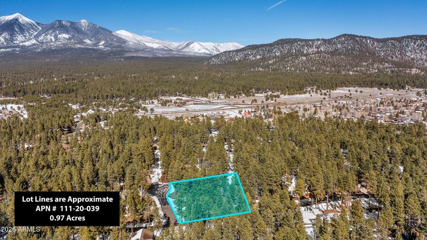 This is your chance to own one of the few lots remaining in Linwood Heights. The perfect place to build your dream home on almost an acre of flat land that is surrounded by the ponderosa pines with city utilities is hard to find.  Jesse Gregg Park is 180 acres of HOA space exclusively for homeowners in Linwood Heights, with trails, parks, Ramadas, and a sand volleyball court. Jess Gregg Park also includes equestrian privileges.  Downtown Flagstaff and skiing are minutes away.