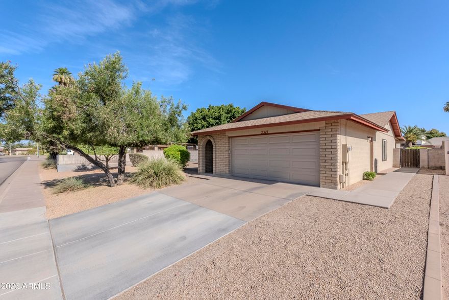 Welcome to this beautifully updated, move-in ready single-story home located in the highly sought-after no-HOA Orangetree subdivision. Featuring 3 bedrooms, 2 bathrooms, and a bright, open layout, this home combines comfort, style, and convenience. Both  bathrooms have been tastefully renovated with elegant tile work and updated vanities. Major recent upgrades include a new roof, air conditioning system, garage door, water heater, exterior paint, dual pane windows--providing peace of mind for years to come. Step outside to a beautifully maintained backyard, perfect for relaxing evenings or entertaining guests. Ideally situated near the 101, 202, and 60 freeways, this home offers easy access to shopping, dining, parks, and entertainment, all within a quiet, established neighborhood.