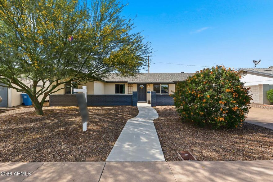 Turnkey North Phoenix home in an unbeatable location with no HOA! This 3-bedroom, 2-bath property offers a functional layout with LVP flooring throughout and thoughtful updates that make it truly move-in ready. A newer roof (2024) adds long-term value and peace of mind.

The backyard is designed for privacy and flexibility, featuring large covered patio, privacy hedges and natural grass, that create a secluded outdoor space with room to relax or entertain.

Located in the highly desirable 85032 corridor, you're minutes from Paradise Valley, Scottsdale, Desert Ridge, and Kierland, with quick access to top dining, shopping, parks, and major freeways- making daily living and commuting effortless.

A rare opportunity to own a well-located, updated home with no HOA and lasting upside!