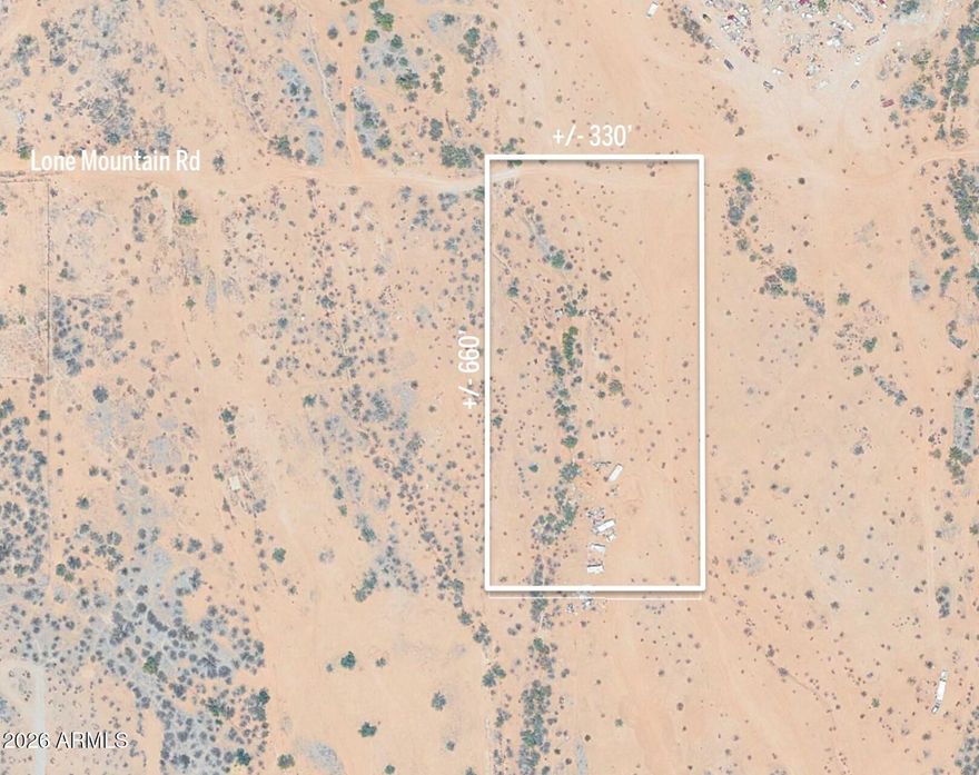 Great Location in Wittmann, AZ. Just minutes from Grand Ave. Great for a small builder or for your own personal oasis.
