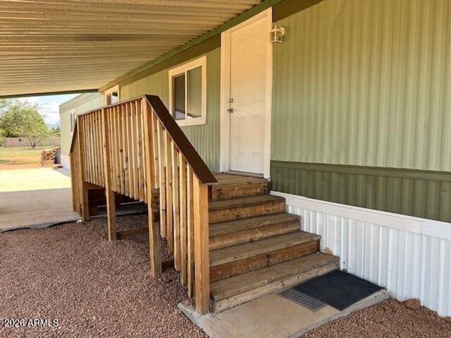 This beautifully updated 3-bedroom, 2-bathroom home is truly move-in ready! Tucked away at the end of a quiet street with no through traffic, it offers privacy and peace in a desirable location.
Enjoy the convenience of two shaded carports and relax or entertain on the extended patio. Inside, you'll find upgraded flooring throughout, creating a fresh and modern feel. The kitchen is a standout feature, showcasing gorgeous new cabinets paired with stylish butcher block countertops--perfect for both everyday living and hosting guests.
With Energy Star windows and an efficient A/C system, this home stays comfortable year-round while helping keep energy costs down. Don't miss your chance to own this inviting, well-appointed home! SELLER OFFERING TO PAY FIRST 3 MONTHS LOT RENT! (excl utilities