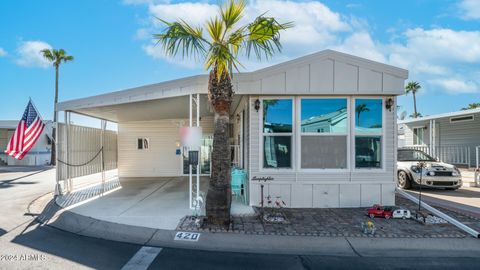 A home in Apache Junction