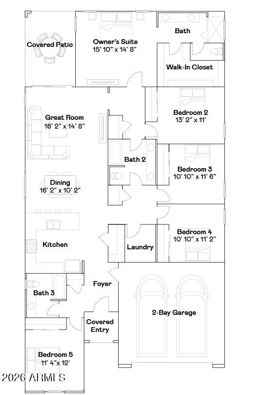 Photo of 36423 W Oliveto Avenue, Maricopa, AZ 85138 (MLS # 7091078)