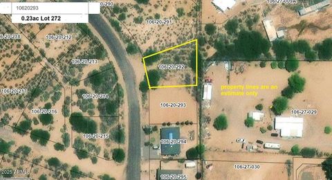 0.23ac S Yavapai Drive 272 Safford AZ 85546