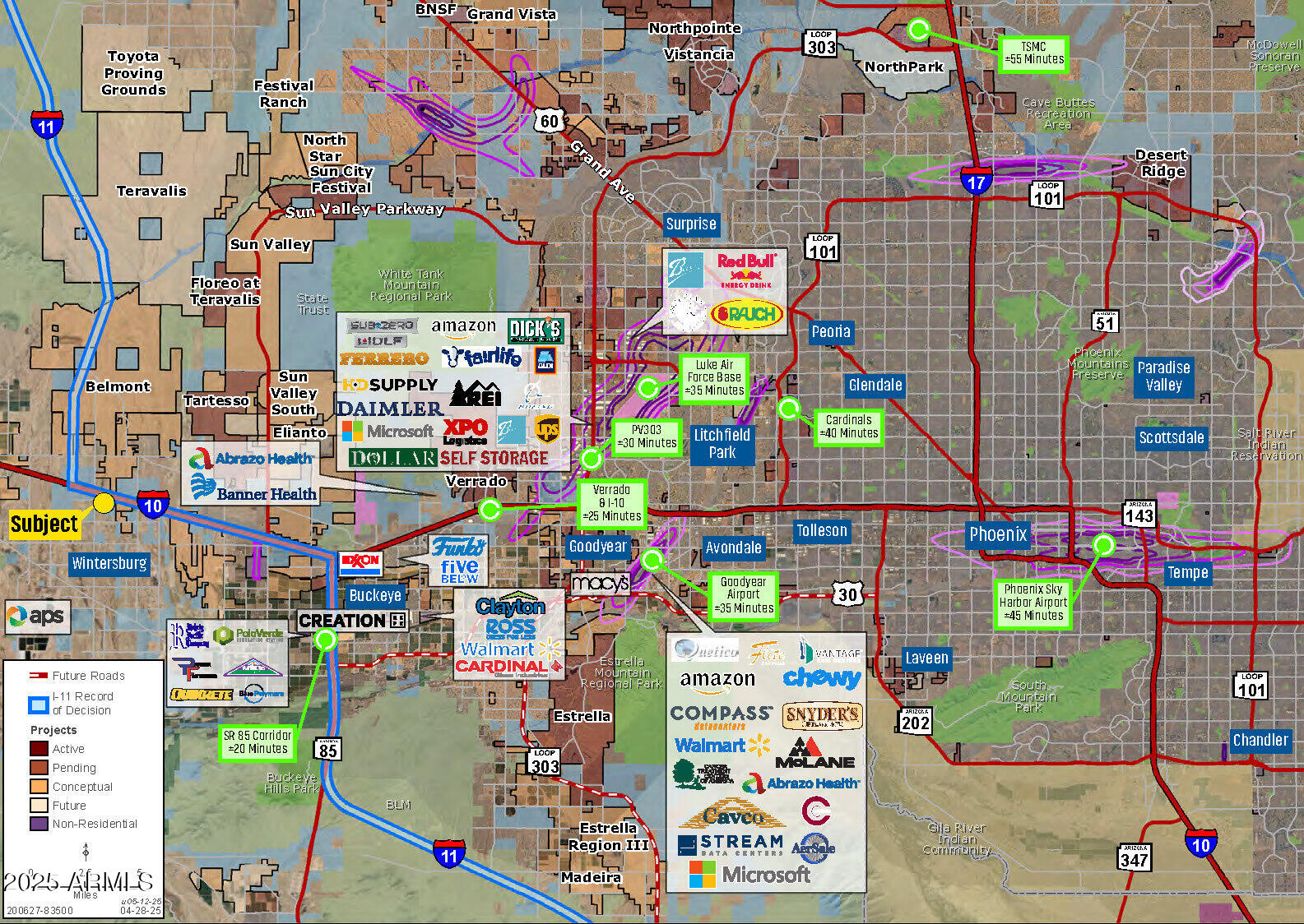 347th Ave W McDowell Road -