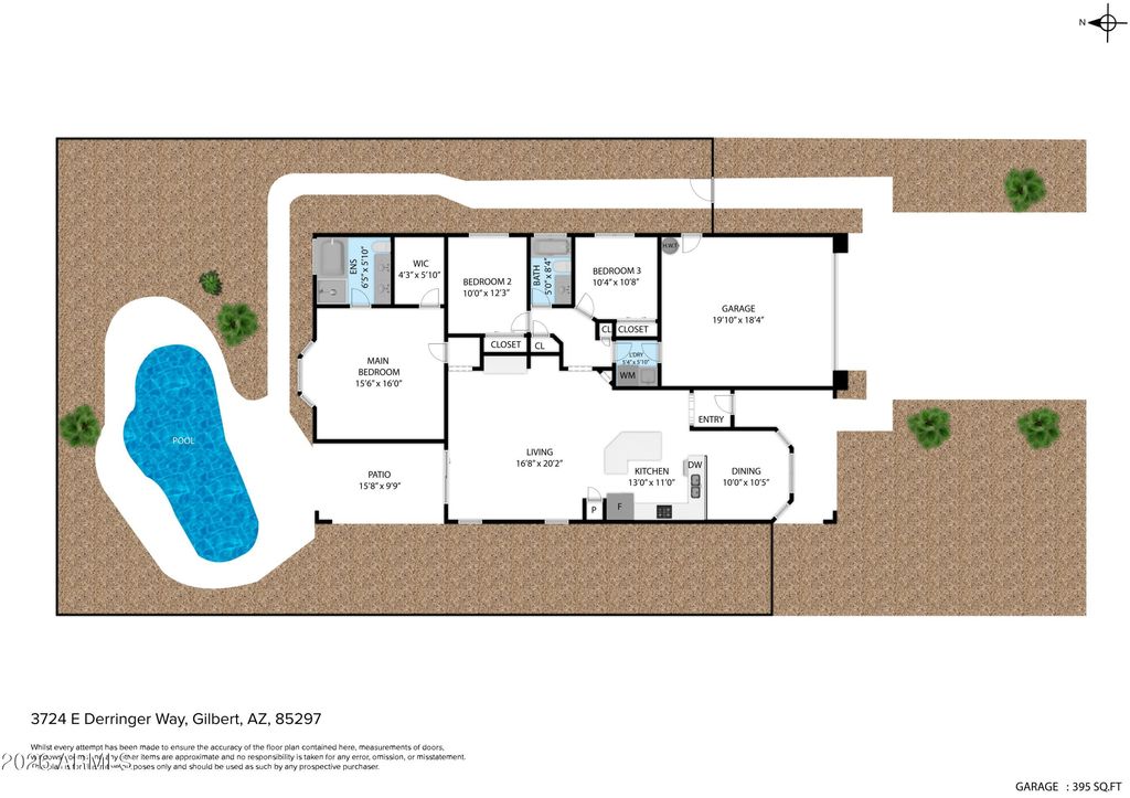 Photo of 3724 E Derringer Way, Gilbert, AZ 85297 (MLS # 6987976)