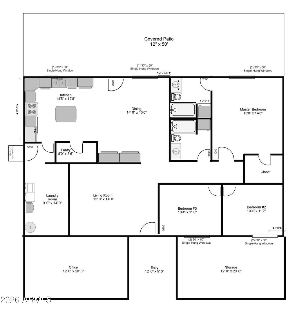 Photo of 42605 N 6th Avenue, New River, AZ 85087 (MLS # 6997986)