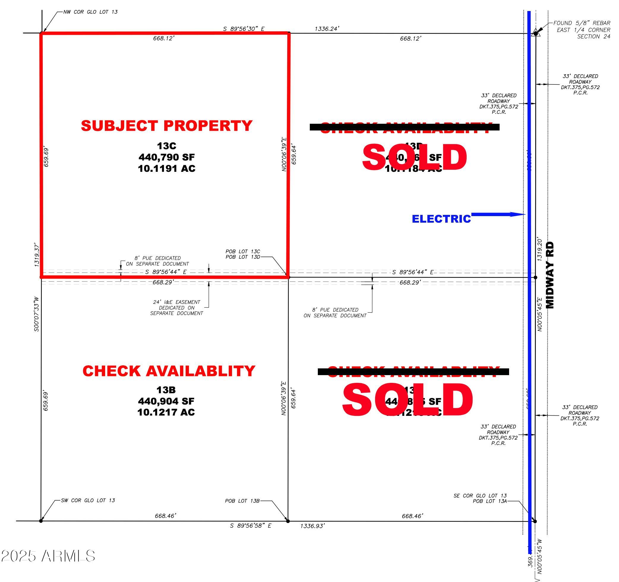 Lot 13-C S MIDWAY (NO ADDRESS) Road 13-B