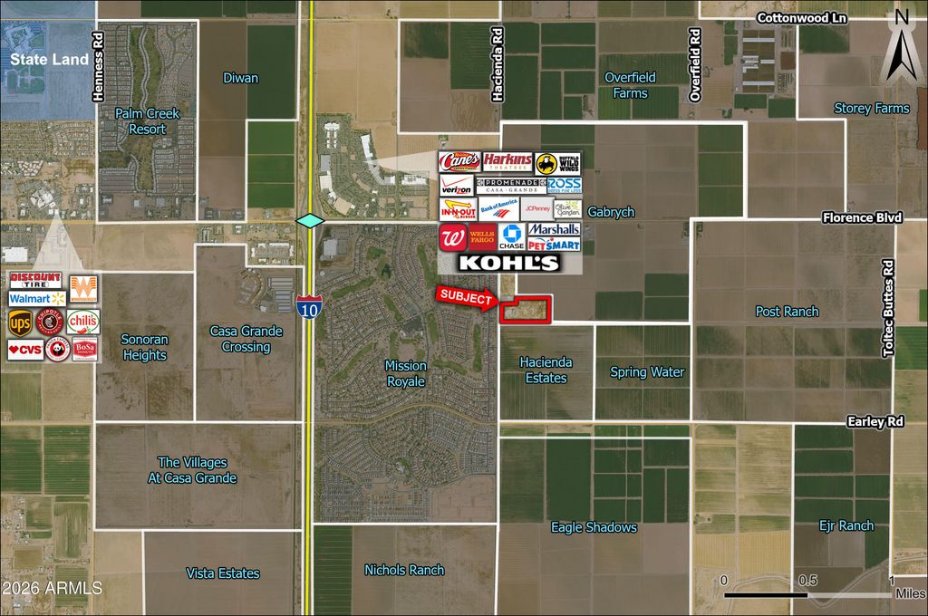 Photo of 0 S Hacienda Road #-, Casa Grande, AZ 85194 (MLS # 6976494)