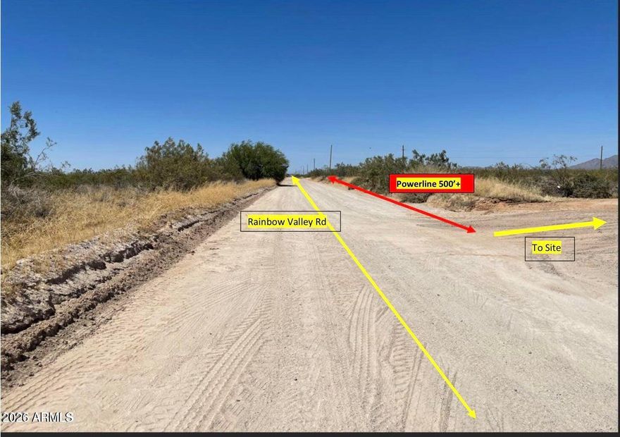 Build your dream home on this beautiful 1.11-acre parcel featuring stunning Estrella Mountain views in the City of Goodyear. The lot is relatively flat, offering an ideal building site for a custom home. APS power is located approximately 500+/- feet north on Rainbow Valley Rd. No HOA restrictions. Conveniently situated about half a mile west of the Rainbow Valley Ranch (Madeira) 1,250+/- acre Planned Area Development within the City of Goodyear. New construction homes by Taylor Morrison and Toll Brothers are located within the Estrella Mountain Ranch master-planned community approximately 3 miles north of the property.