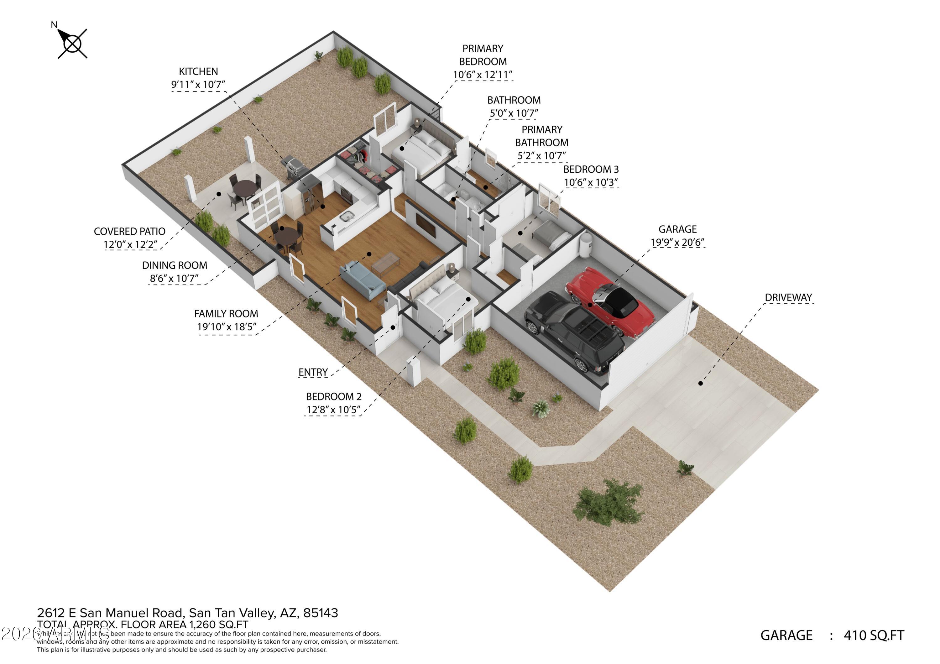 2612 E SAN MANUEL Road