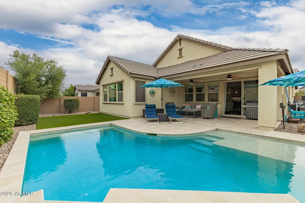 Photo of 9758 E Resistance Avenue, Mesa, AZ 85212 (MLS # 6972934)