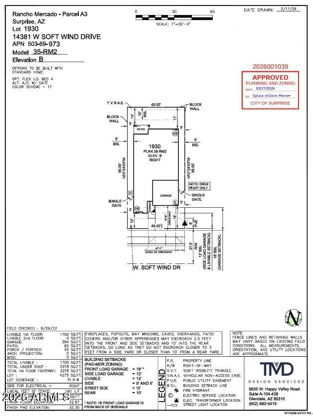 14381 W SOFT WIND Drive