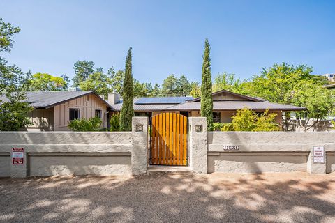 A home in Sedona