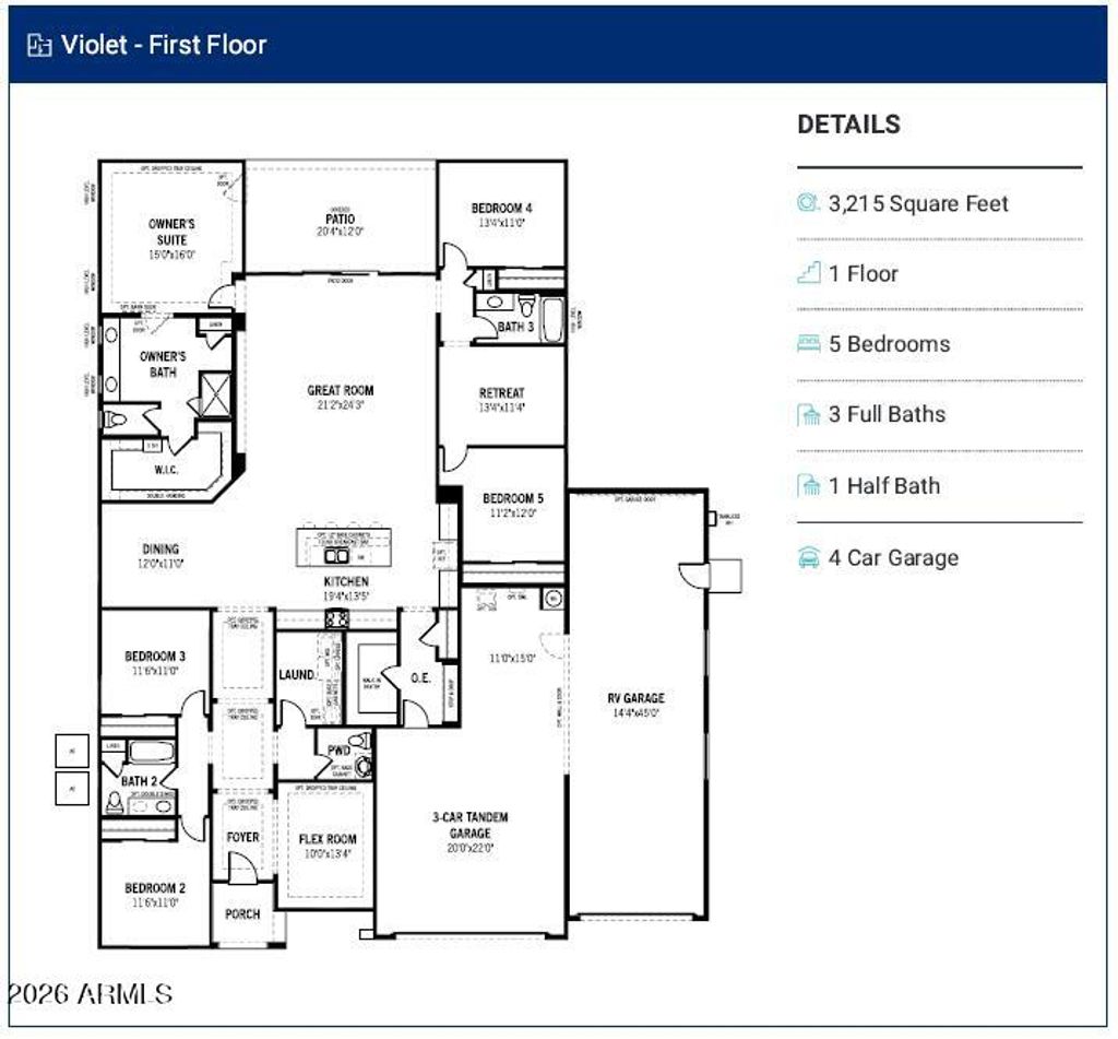 Photo of 19208 W Palmaritas Drive, Waddell, AZ 85355 (MLS # 7027046)