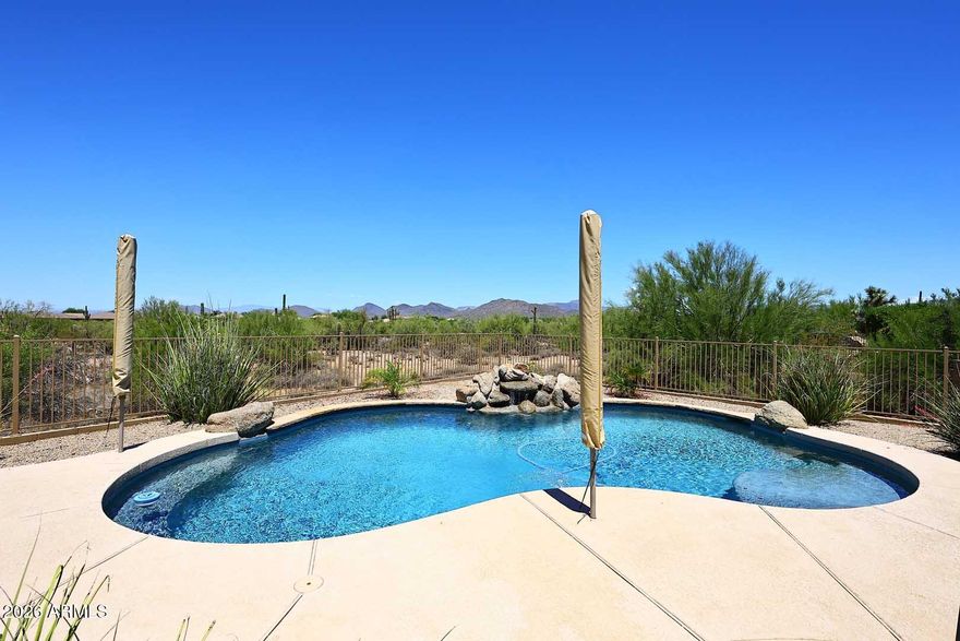 Original Owners. Amazing Views!!! Gated Community. 13,000+ Sq. Ft. Lot With View Fencing On Two Sides For Ultimate Privacy.  Great Room Plan With Open Concept Kitchen, 42 Inch Cherry Spice Cabinets,  Granite Counters, Tile Backsplash, Island With Raised Breakfast Bar. Updated KitchenAid SS Appliances, Double Ovens With Convection/Microwave (2025). Eat In Kitchen Area. Great Room With Built In Niches, Gas Fireplace. Baths Have Been Totally Updated Featuring Custom Glass And Tile Walk In Shower With Multiple Rain Shower Heads In The Primary Bath, Tile Bath/Shower In The Guest Bath, Granite Counters (2026). Office/Den With Built In Bookshelves. Updated Luxury Laminate Plank Floors In Primary Bedroom, Bath And Walk In Closet (2024). 15 Seer A/C (2021), Roof (2024), Gas Water Heater (2025), Window Coverings (2026). Garbage Disposal (2026). 8 Ft. Interior Doors. 10-14 Foot Ceilings Throughout. Guest Bedrooms And Great Room With Updated Carpet (2025). Blown In Attic Insulation (2025). "My Q" Garage Door Opener (2026). Resort Style Backyard Is An Entertainers Dream With Extended Paver Patio And Multiple Paver Seating Areas, Fenced Pebble Sheen Play Pool And Updated Pentair Variable Speed Pump (2024). 3 Car Garage With Two 4x8 Ft Overhead Storage Racks. 6x10 Ft. Tuff Shed (2021). RV Gate. Exterior Painted (2021). Interior Painted (2023). Many Other Updates. This Home Is In Almost Like New Condition And Move In Ready . All The High $$$ Items Have Been Updated. Refer To The Document Tab For List.