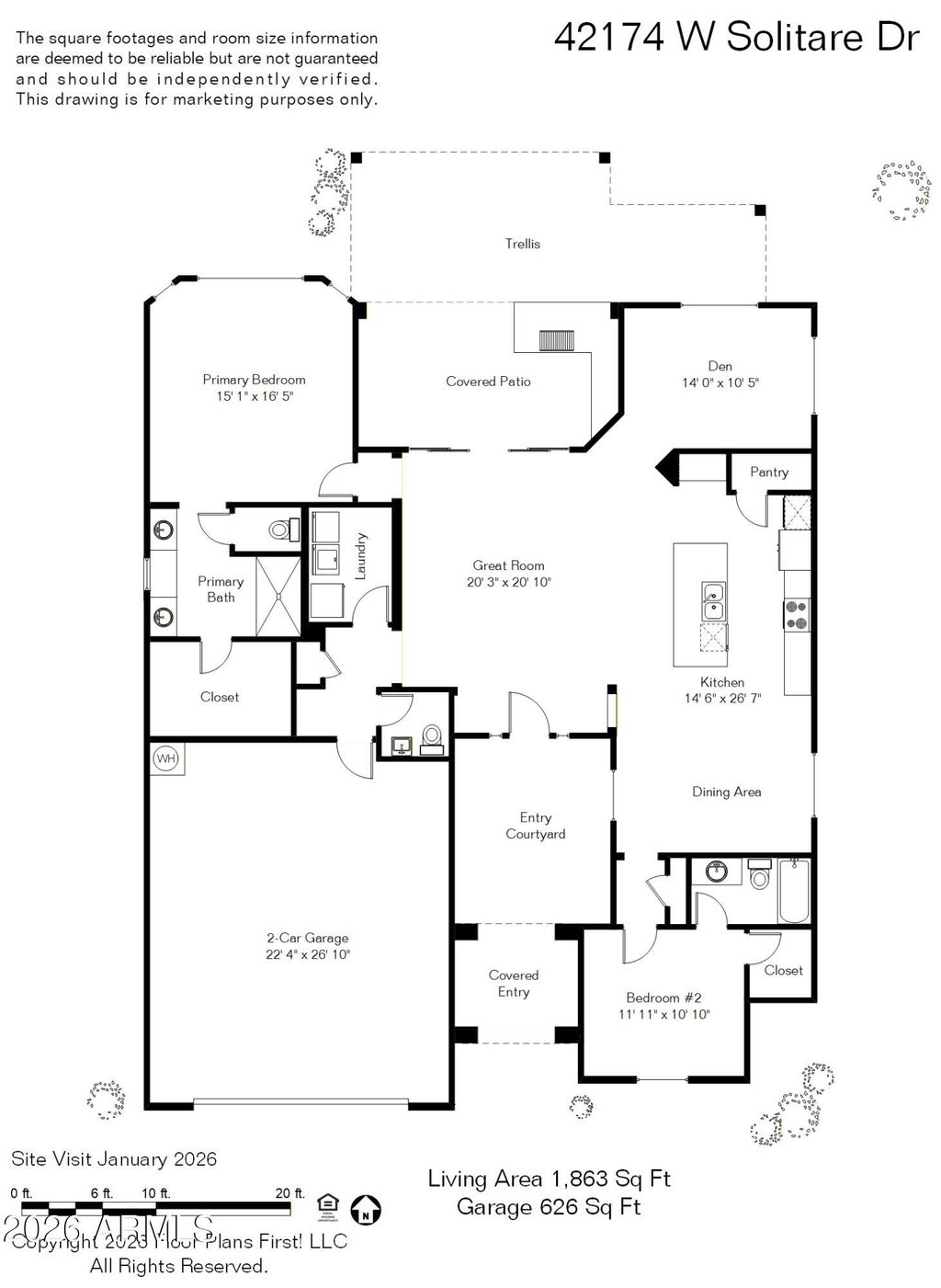 Photo of 42174 W Solitare Drive, Maricopa, AZ 85138 (MLS # 6965221)