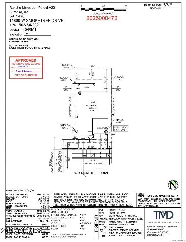 14800 W SMOKETREE Drive