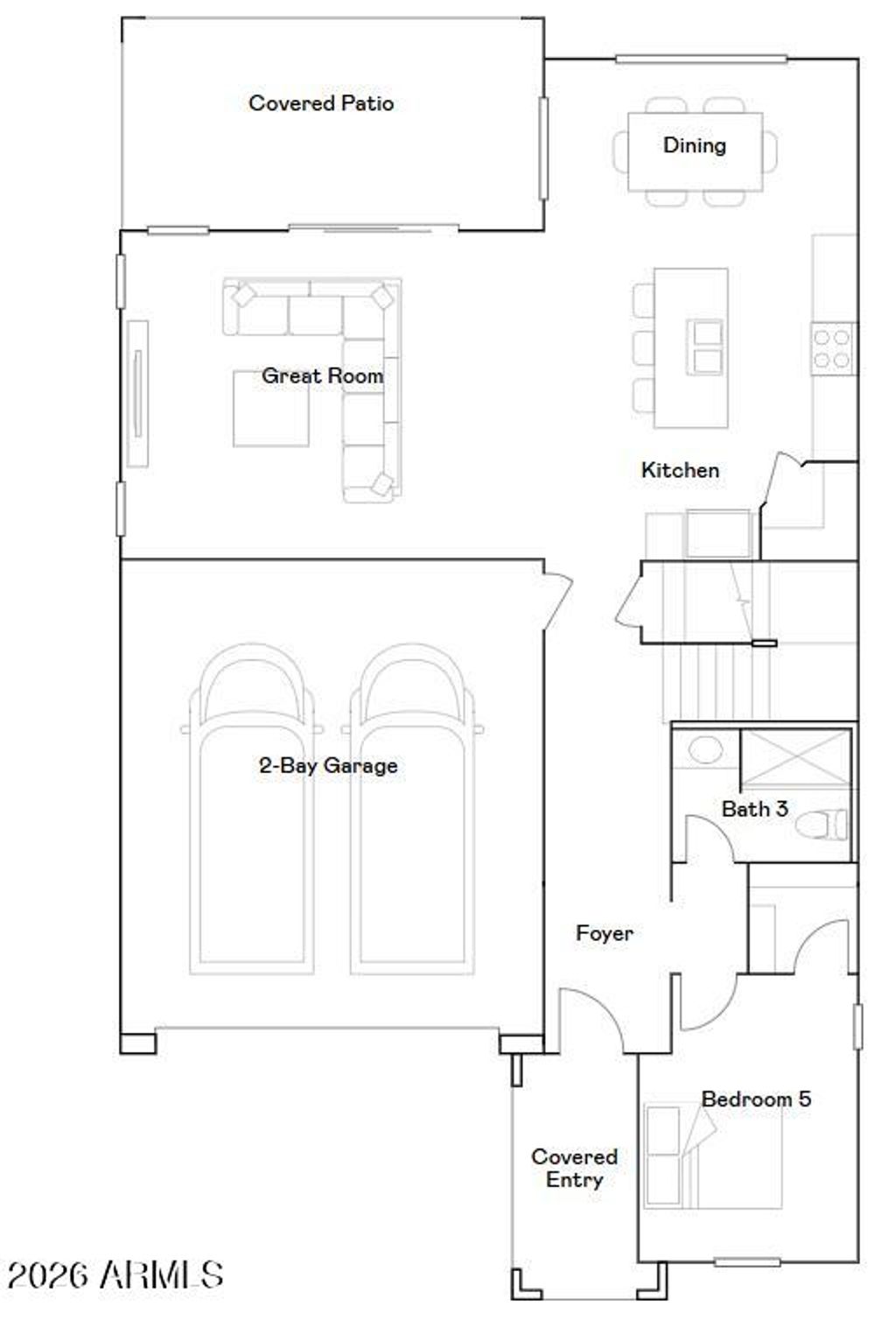 Photo of 11964 W Calle De Pompas, Peoria, AZ 85383 (MLS # 7034380)