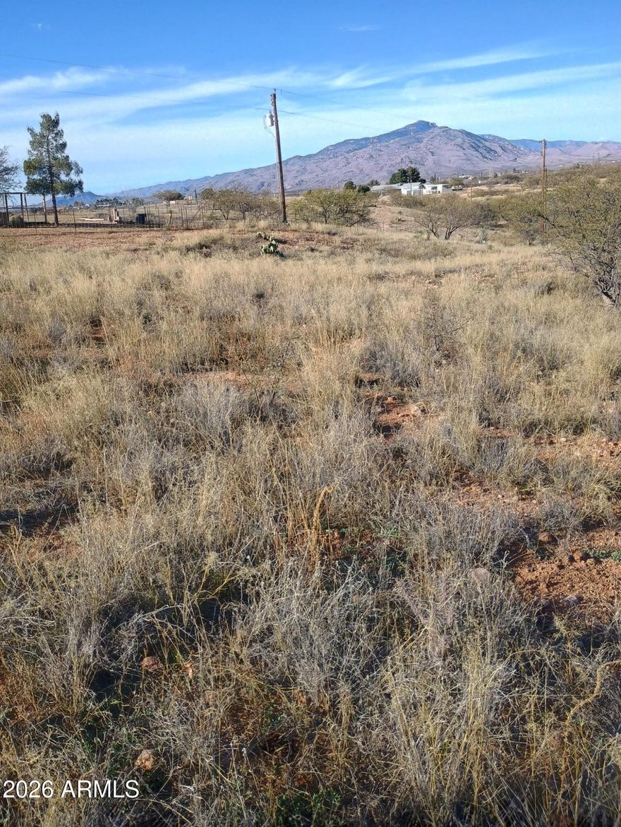 Discover over an acre of serene Arizona land conveniently located near Benson with a short commute to Tucson. Enjoy peaceful surroundings and beautiful mountain views--perfect for building your dream home or investing in Arizona land. Don't miss out on this this lot offering the perfect balance of quiet living and convenient commuting!