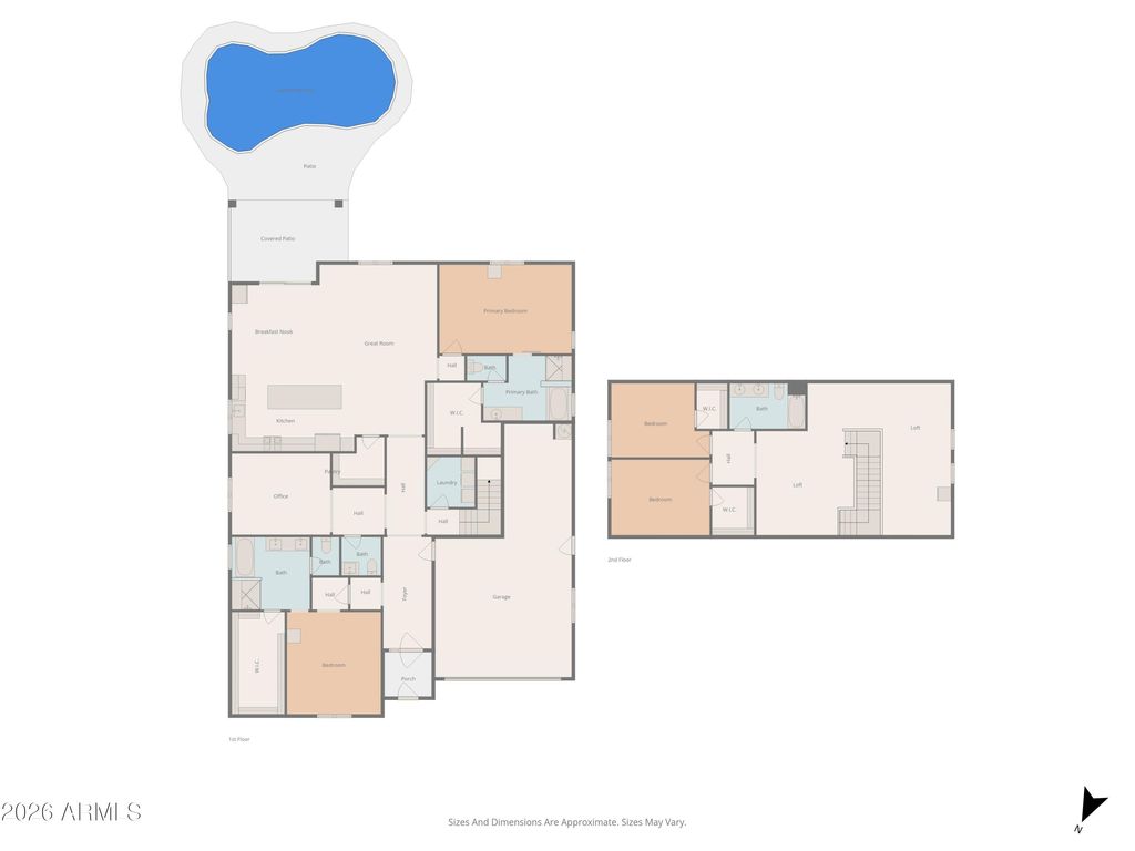 Photo of 22285 E Desert Hills Court, Queen Creek, AZ 85142 (MLS # 6986253)