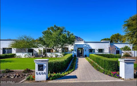 A home in Paradise Valley