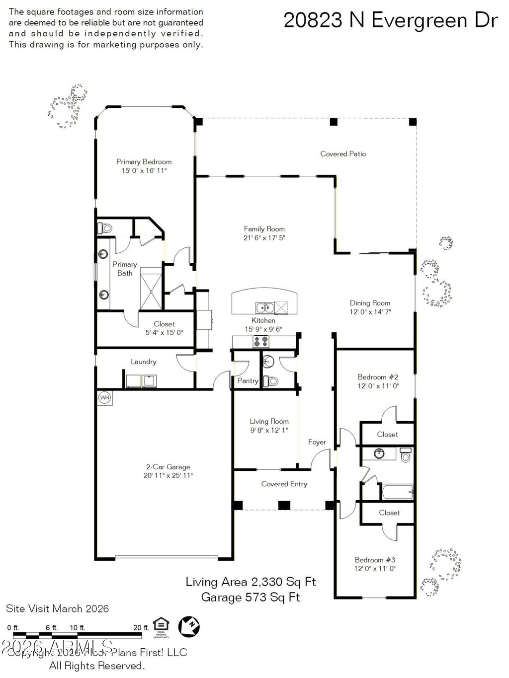 Photo of 20823 N Evergreen Drive, Maricopa, AZ 85138 (MLS # 7006111)