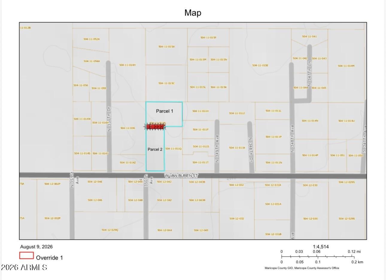 XXXX Van Buren (Parcel 2) Street Parcel 2