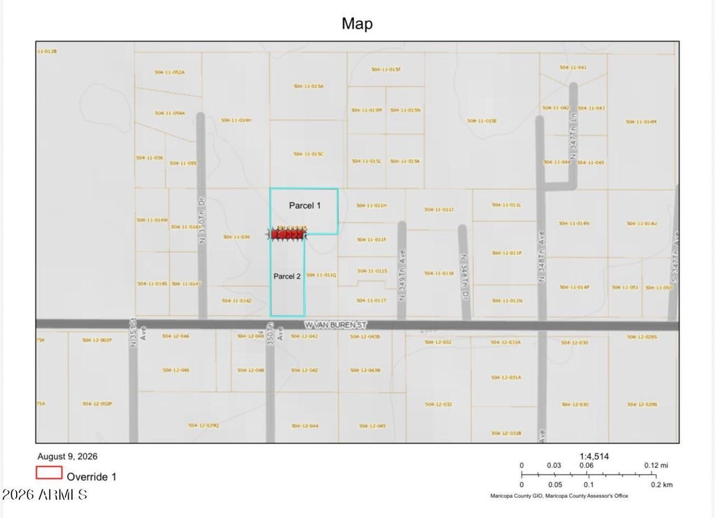Photo of Xxxx Van Buren (parcel 2) Street #Parcel 2, Tonopah, AZ 85354 (MLS # 7065411)