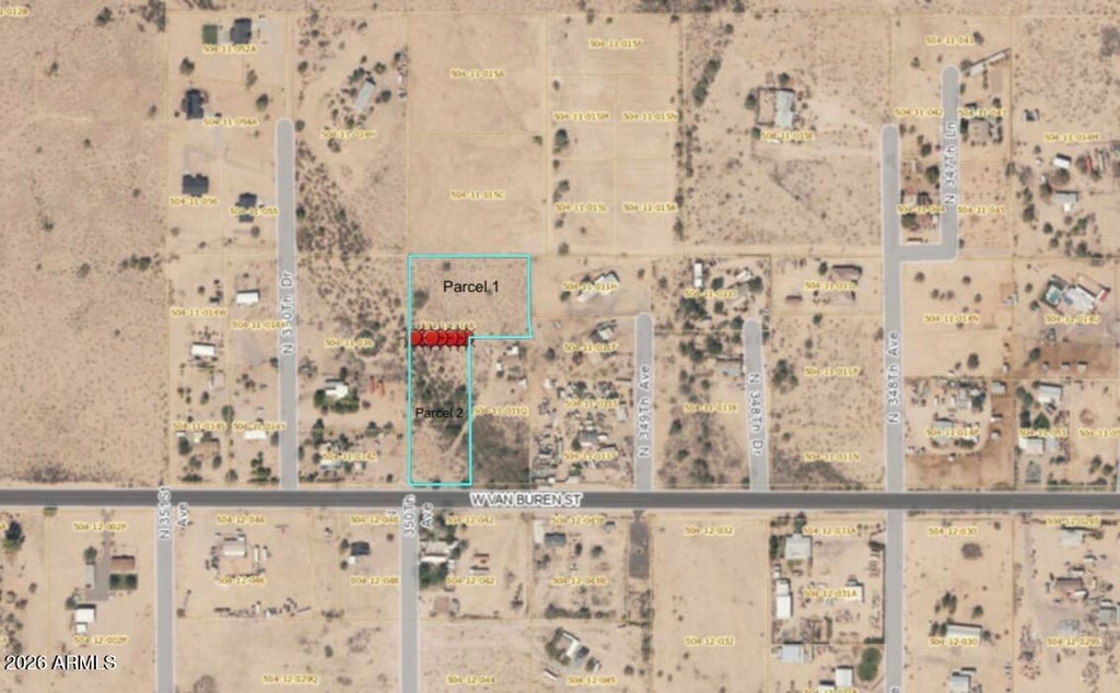 Photo of Xxxx Van Buren (parcel 2) Street #Parcel 2, Tonopah, AZ 85354 (MLS # 7065411)
