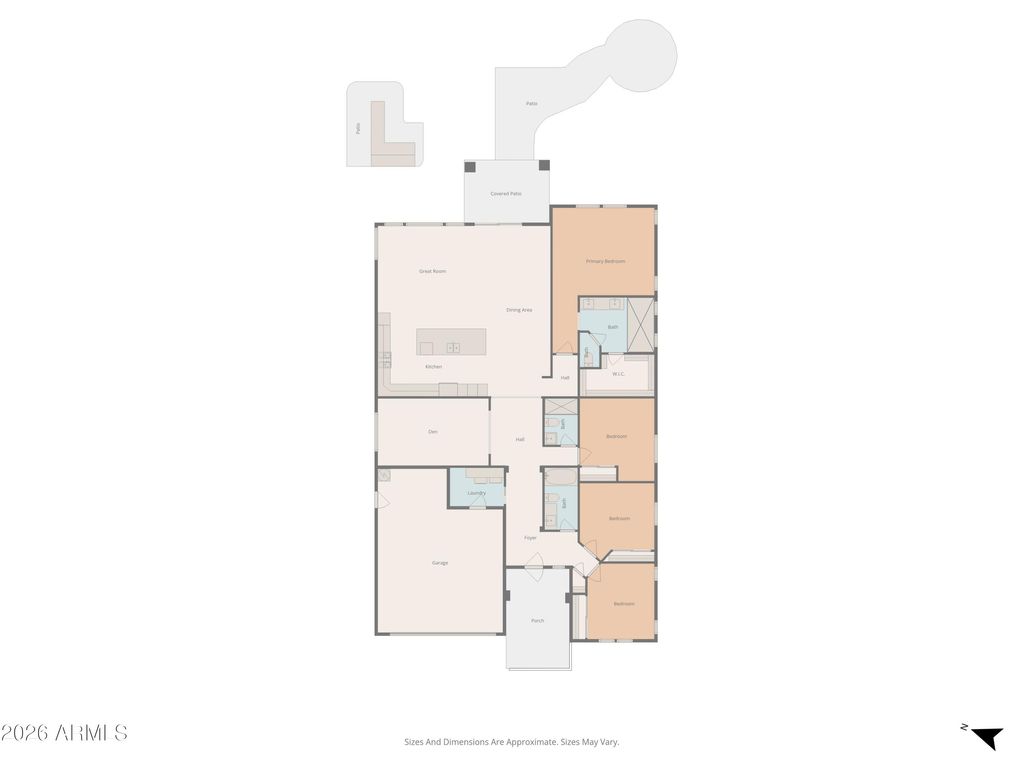 Photo of 12015 S 185th Avenue, Goodyear, AZ 85338 (MLS # 7001588)