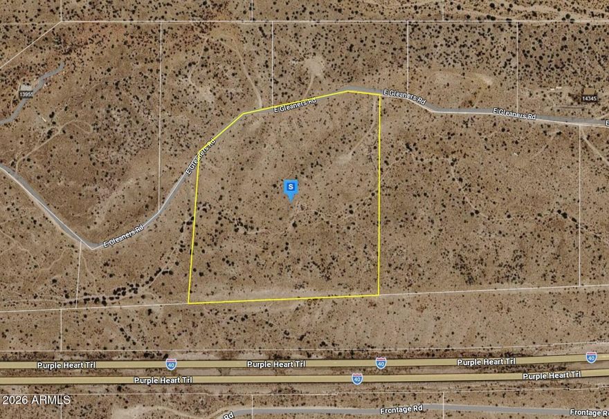 Discover the potential of this expansive 38.63-acre vacant lot in the Cedar Hills Ranch subdivision near Kingman, Arizona. Set in the scenic high desert of Mohave County, the property features gently rolling terrain with wide-open views and a natural desert landscape, offering both privacy and a peaceful atmosphere. Whether you're looking to build your dream home, create an off-grid retreat, or invest in a growing area, this spacious parcel provides the flexibility and room to bring your vision to life while still being within reach of Kingman's amenities. Street addresses can be for listing purposes only and vacant land will receive a true street address once improved.