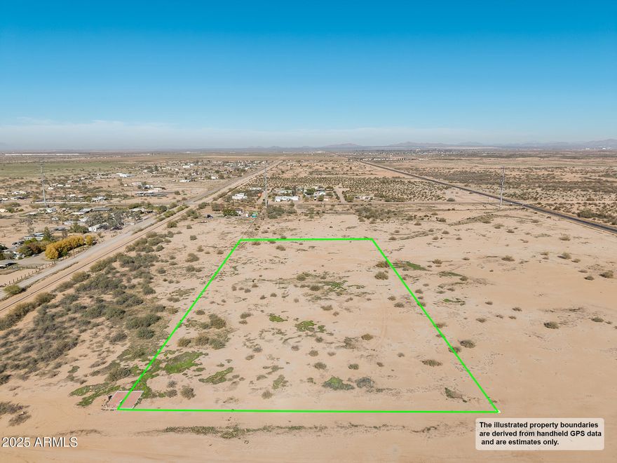 Discover the freedom and possibility of owning 5 beautiful acres, perfectly suited for your dream barndominium or custom home. Enjoy wide-open skies, peaceful surroundings, and breathtaking mountain views, distant city lights—offering the ideal balance of privacy without sacrificing convenience. Located just down the road from the Francisco Grande Golf Course and fine dining, this property places you close to premier recreation and amenities while maintaining a serene, rural feel. With ample space to design, build, and create exactly what you envision, the opportunities here are endless. Whether you're seeking a private retreat, an investment, or a place to put down roots, this land offers the perfect canvas to make it your own.
