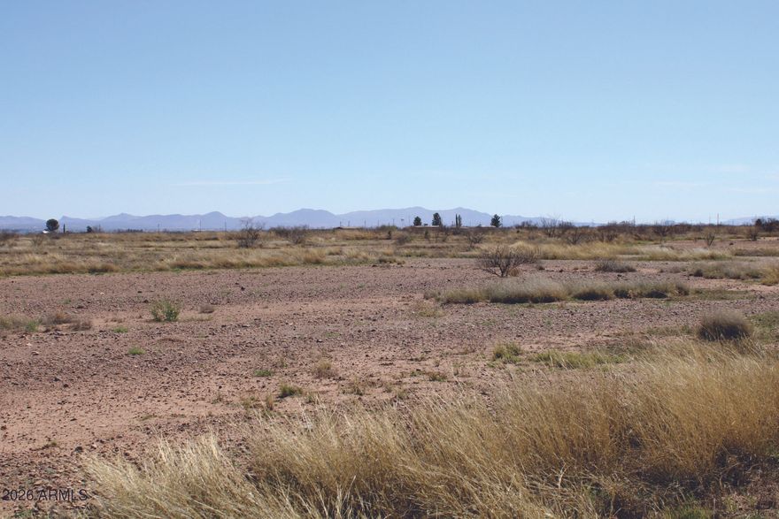 Great level property ready to build on, Close to Douglas and Bisbee for work or shopping. Short drive to Historic Tombstone or other Cochise County sites