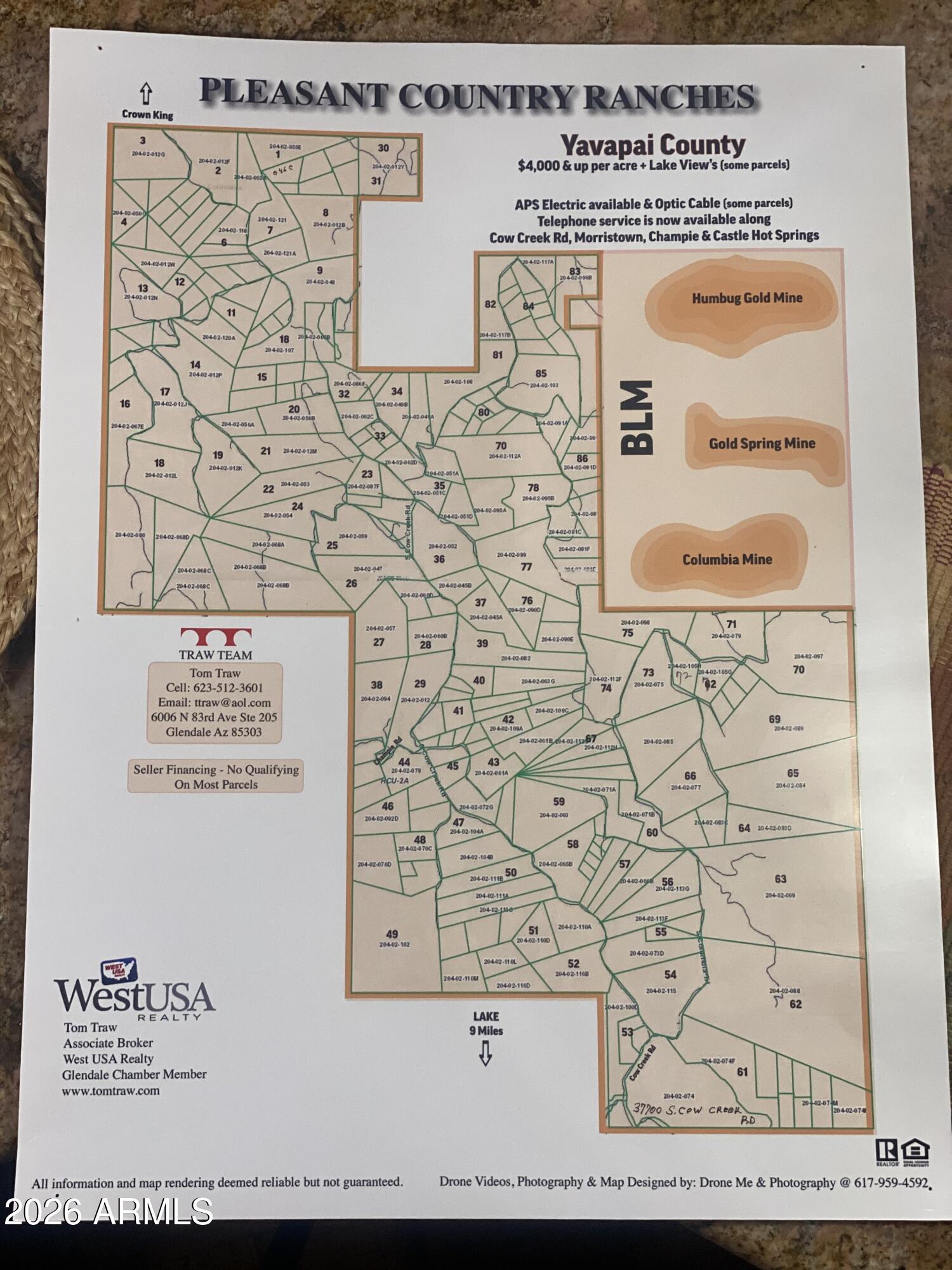 37750 S COW CREEK Road Parcel A C D