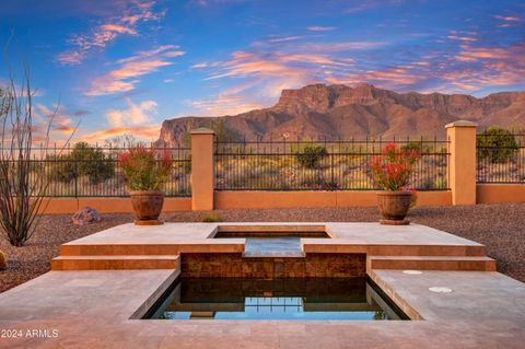 A home in Gold Canyon