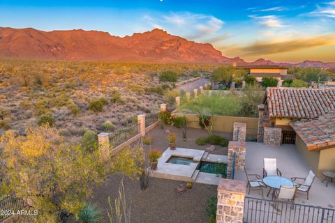 A home in Gold Canyon