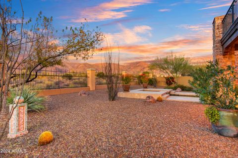 A home in Gold Canyon