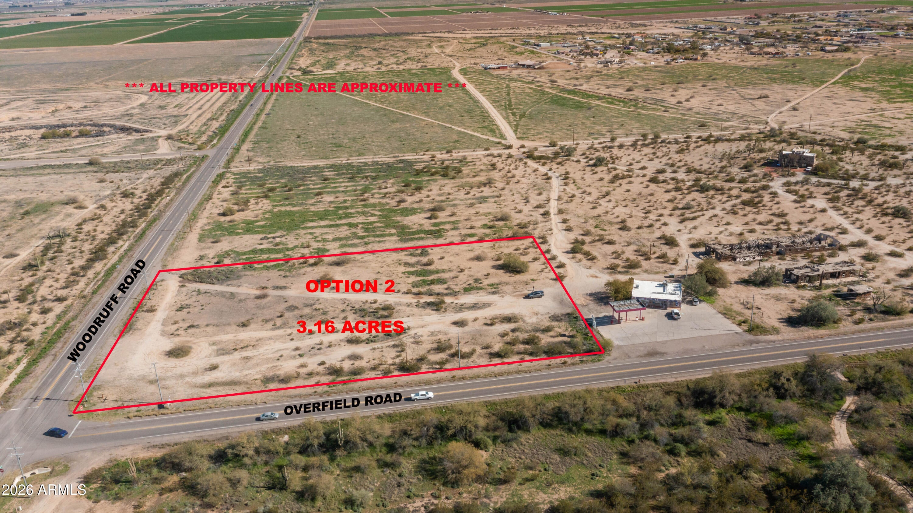 1.67 ACRES N OVERFIELD Road -