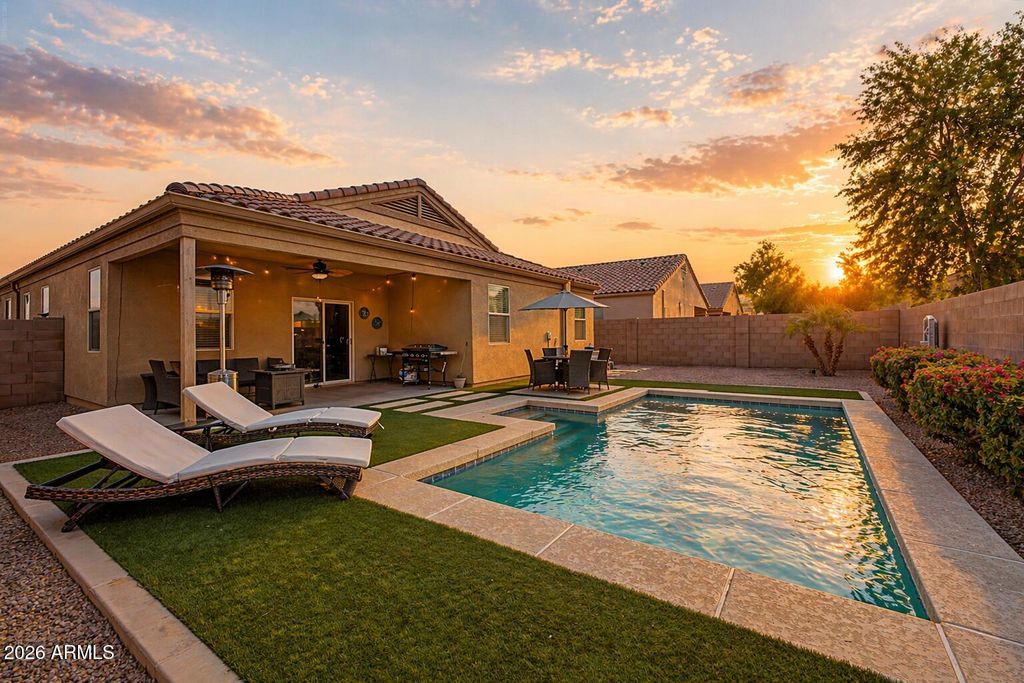 Photo of 4809 E Fire Opal Lane, San Tan Valley, AZ 85143 (MLS # 7018056)