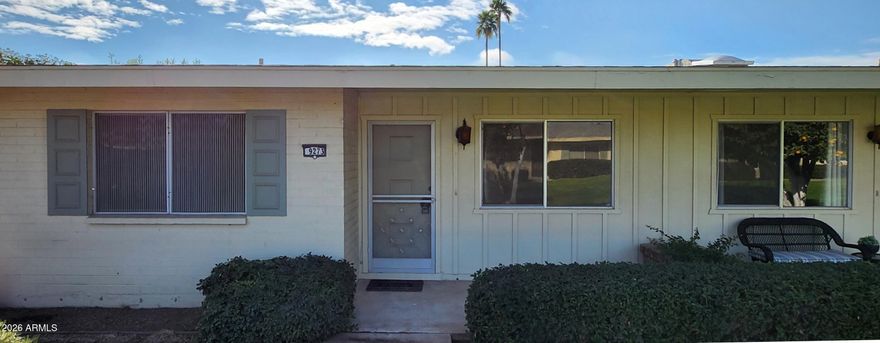 Affordable Sun City Living With New HVAC

One of the best values in Sun City with a brand new HVAC installed 3/11/26. Seller offering a $2,000 flooring credit with an acceptable offer, giving the next owner the opportunity to personalize the flooring to their taste.

This 1 bedroom, 1 bath home with 879 square feet is perfectly sized for comfortable, low maintenance living in a desirable 55+ Sun City community. The home features new neutral interior paint, a bright open living area, functional kitchen, and a spacious bedroom with great natural light.

The new HVAC provides added comfort and peace of mind, while the seller flooring credit allows the next owner to update the flooring and make the space their own. Enjoy covered parking and easy living, making this home ideal as a full time residence or seasonal retreat.Conveniently located near shopping, dining, medical facilities, golf courses, and Sun City recreation centers, with access to the amenities that make Sun City such a popular active adult community.
Ideal for buyers looking for a low maintenance Sun City home with a new HVAC and the opportunity to personalize finishes.
