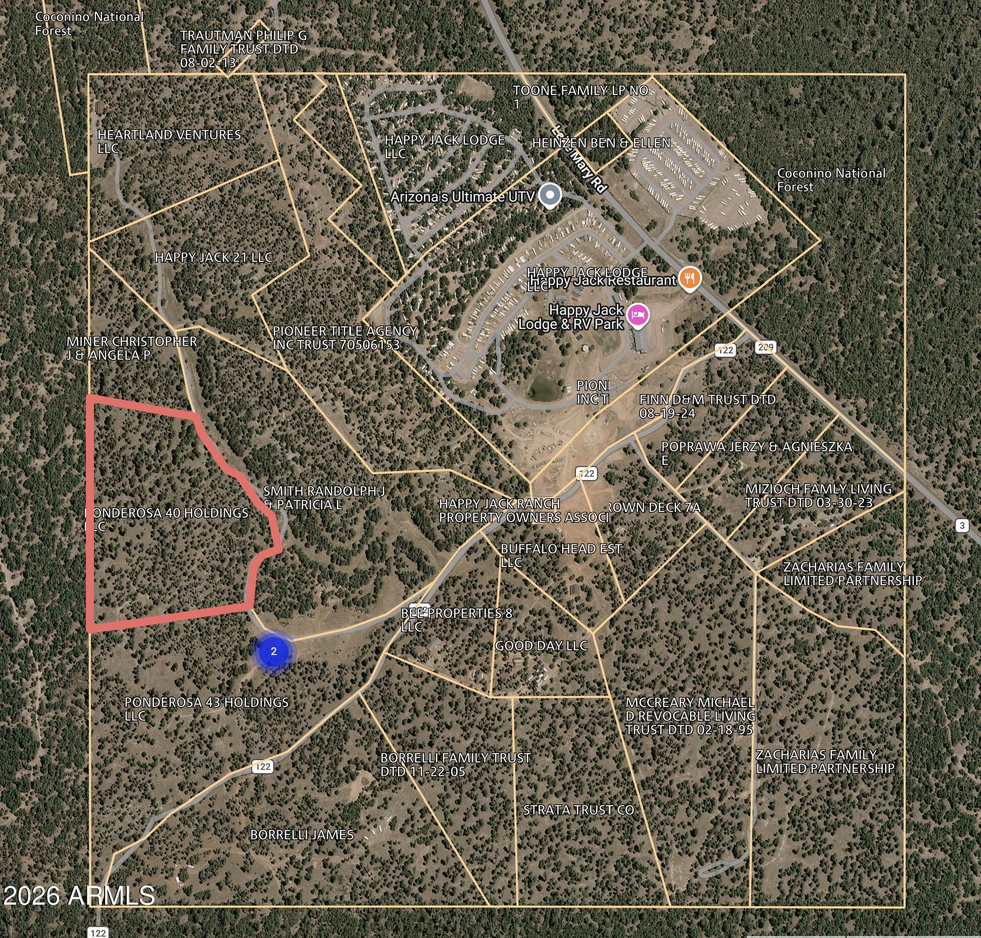 7800 Forest Service 122 Rd-Tract 9B -- 9-B