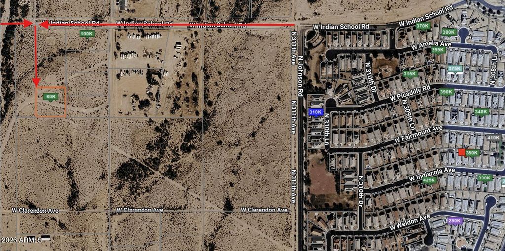 Photo of 315 &amp; Ave Indian School Road #Parcel 4, Tonopah, AZ 85354 (MLS # 7046981)