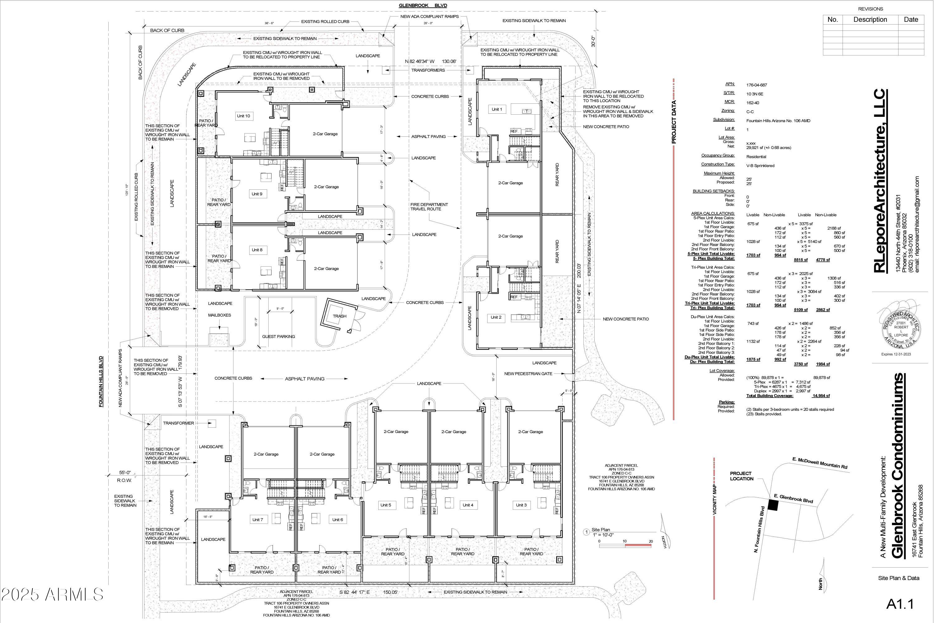 16741 E GLENBROOK/10-UNIT PERMIT READY Boulevard 1