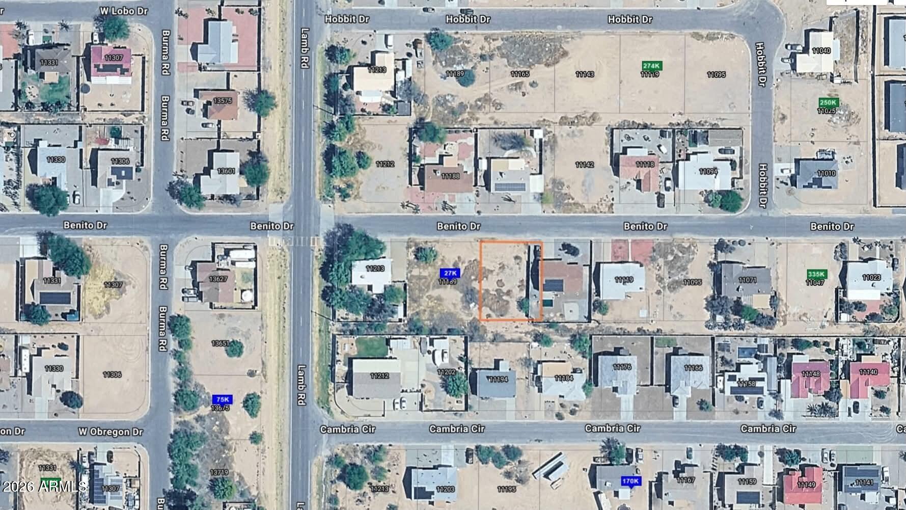 11165 W BENITO Drive 168