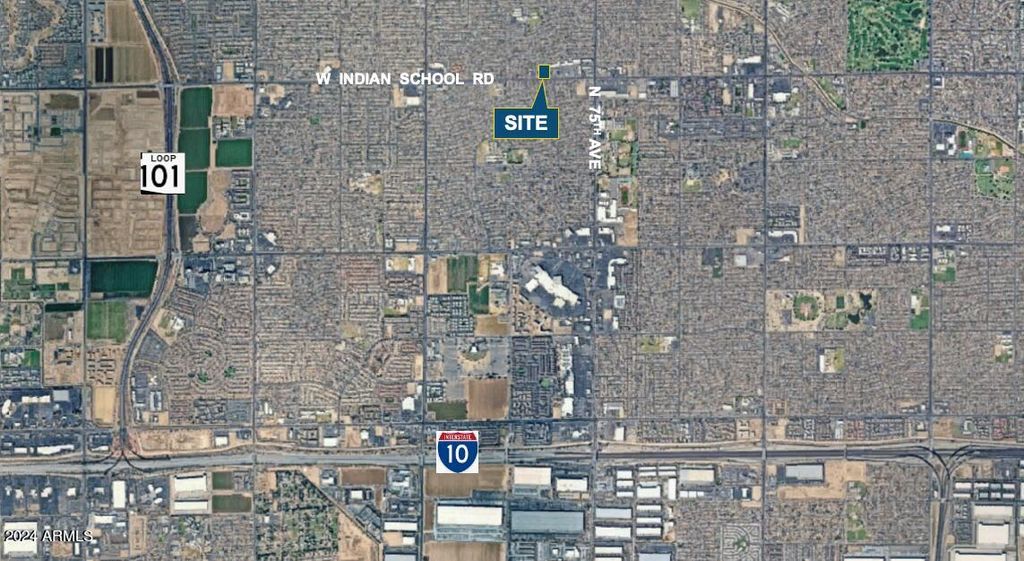 Photo of Nwc 77th Ave &amp; Indian School Road #-, Phoenix, AZ 85033 (MLS # 6698236)