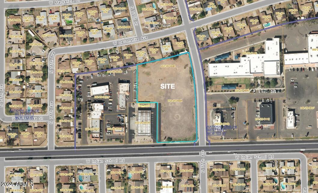 NWC 77th Ave & Indian School Road -